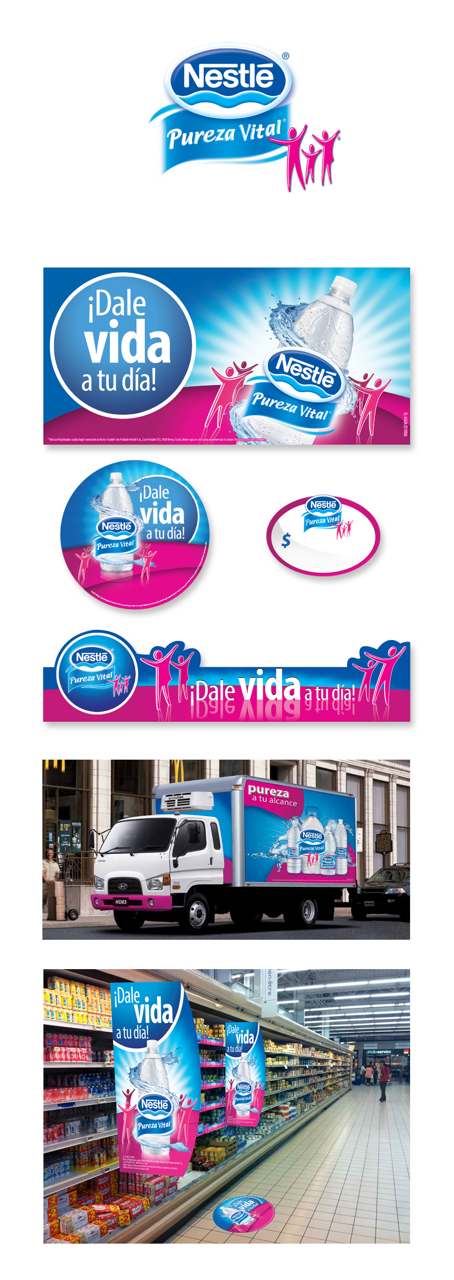 Branding Application for Nestle Pureza Vital - POP