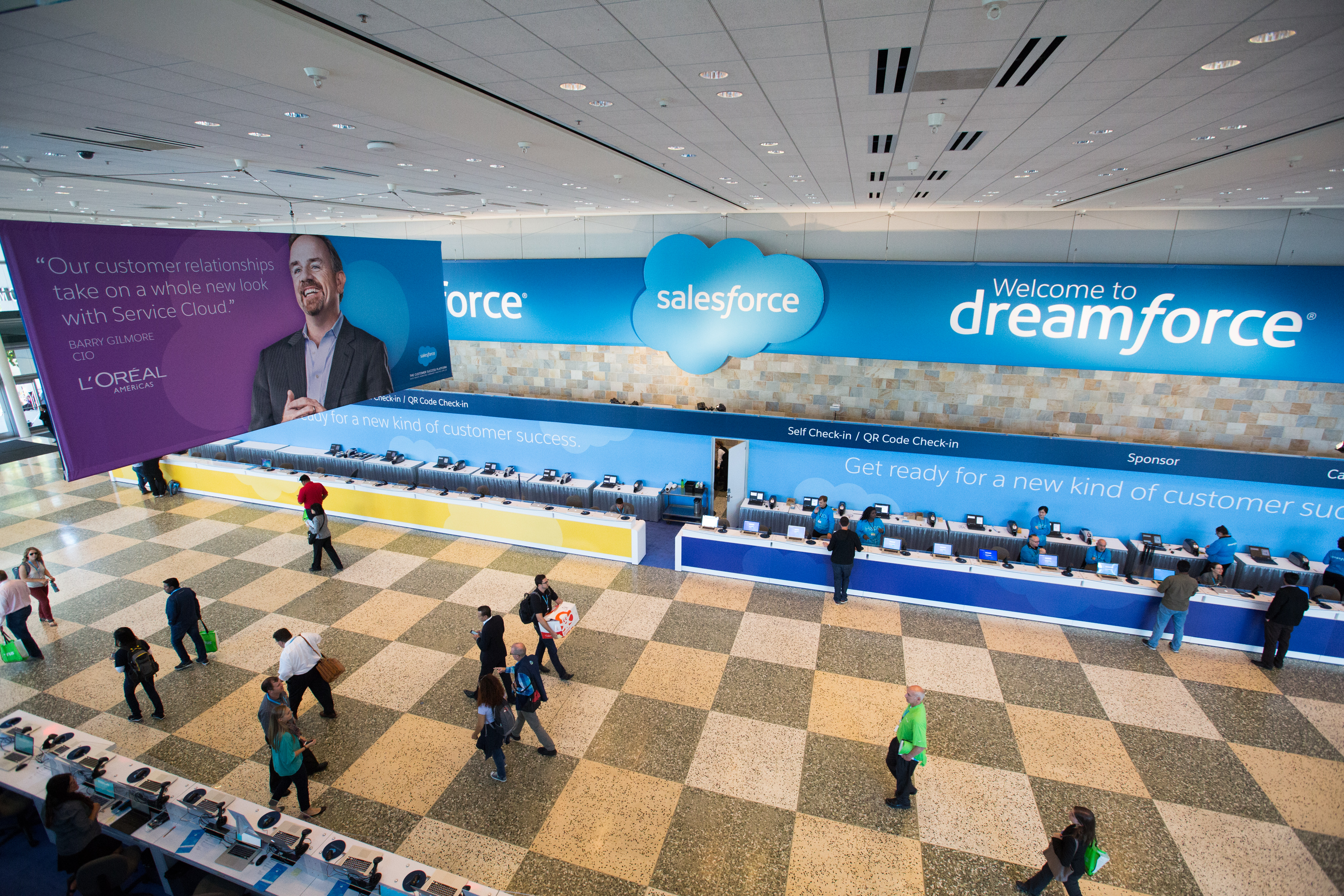 Dreamforce 2015, Salesforce.com's user and developer conference held at the Moscone Convention Center and various hotels in San Francisco from September 14-18, 2015. (© Photo by Jakub Mosur Photography)